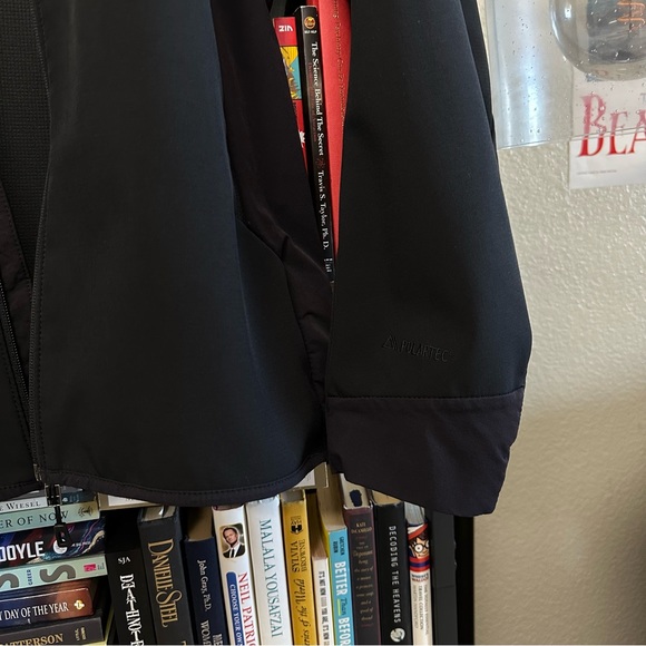Patagonia Adze Softshell Jacket Sz L Large Black  Hybrid Polartec Zip Men's - Picture 7 of 10